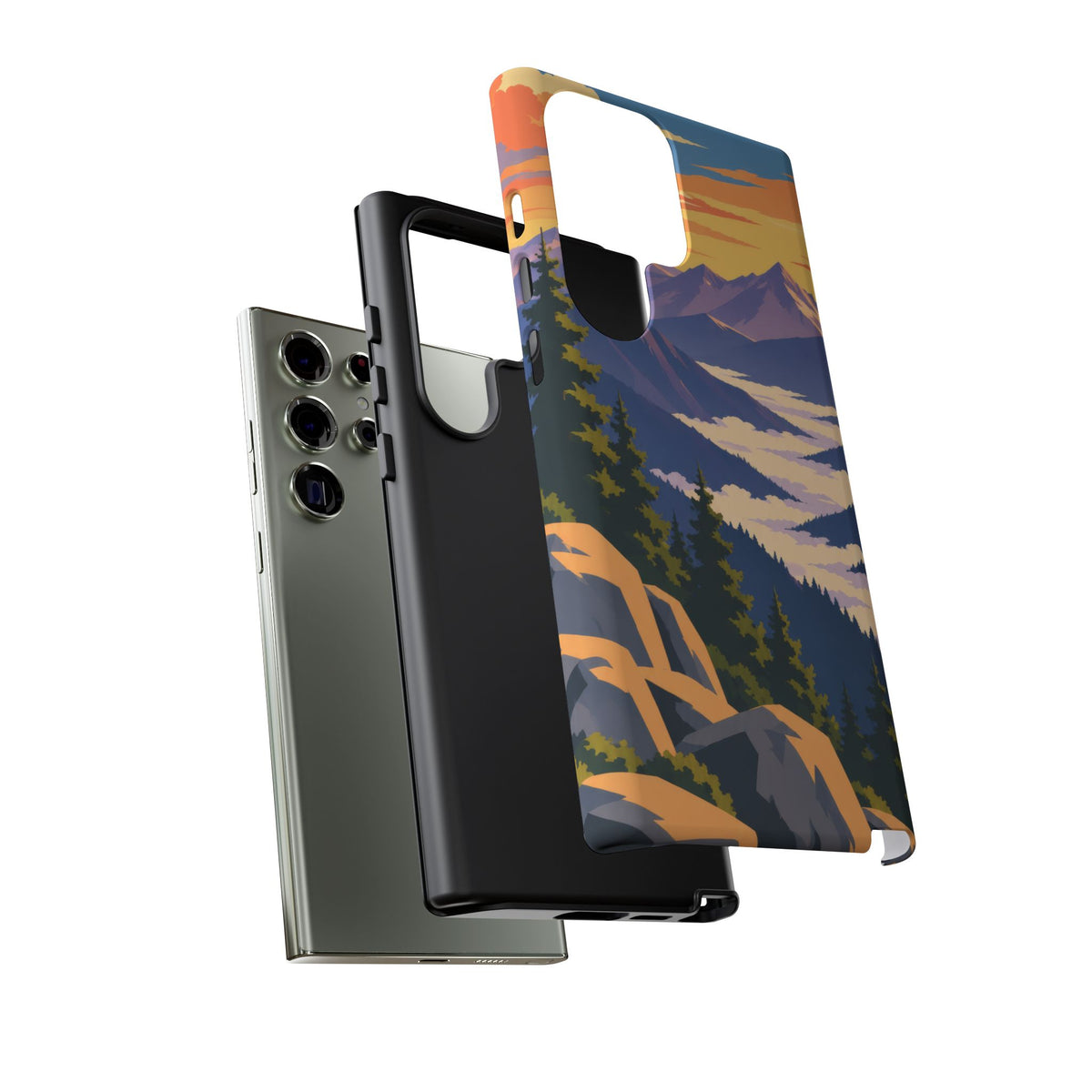 Misty Mountains — Amethyst Pass Samsung Galaxy Tough Case