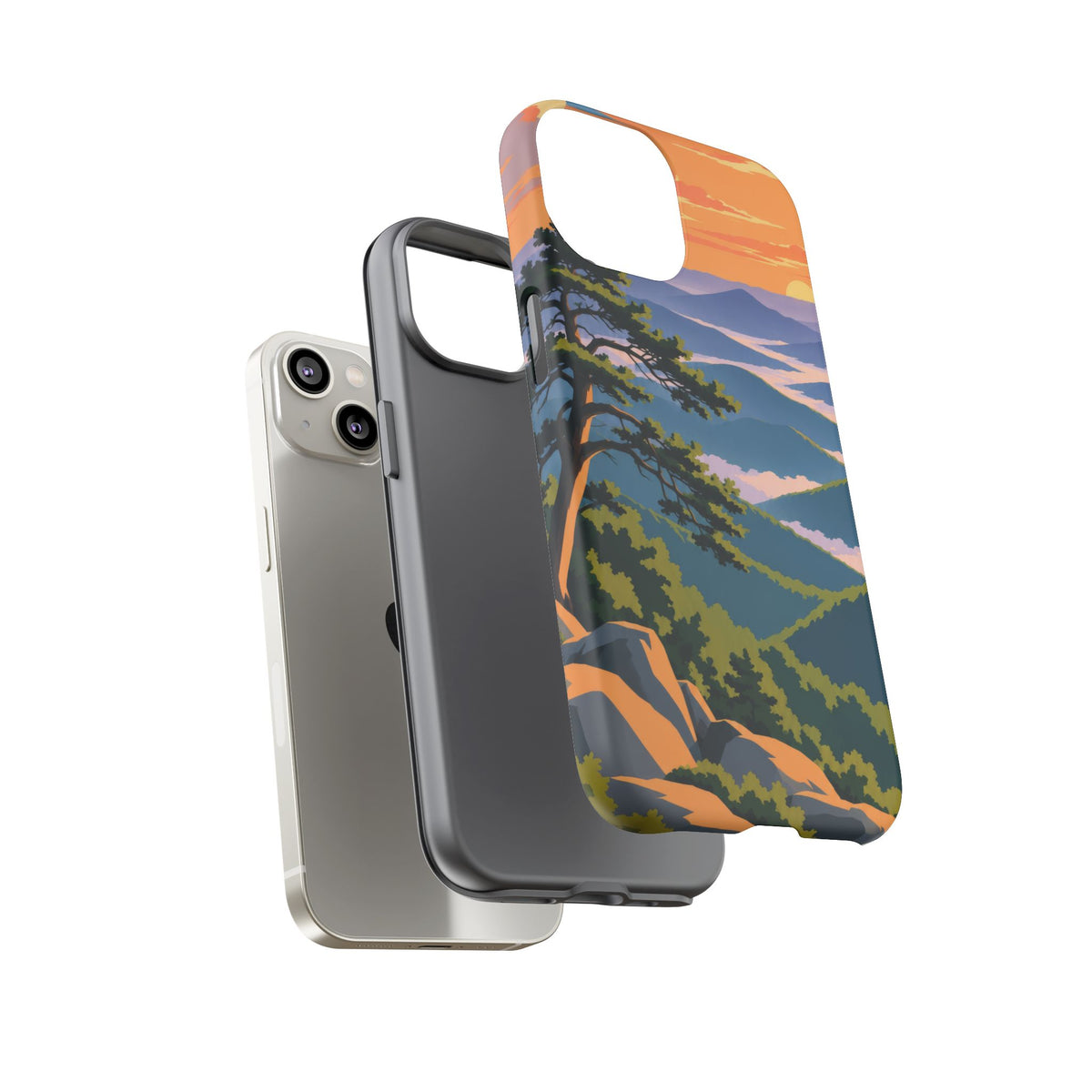 Shenandoah — Blue Hour Ridges iPhone Tough Case