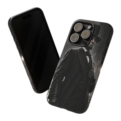 Abe after Midnight iPhone Tough Case | noir lincoln