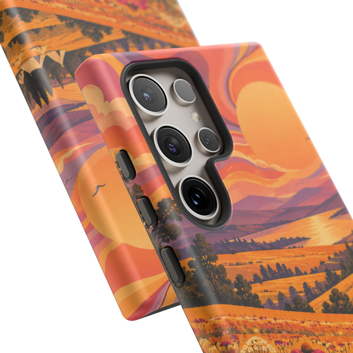 Golden Field Reverie Samsung Galaxy Tough Case | sixties festival