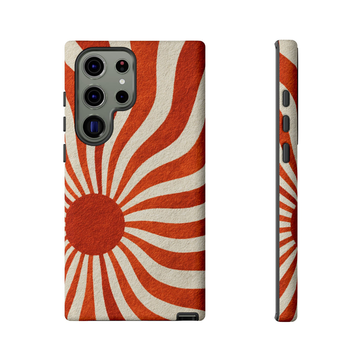 Terracotta Sunburst Samsung Galaxy Tough Phone Case