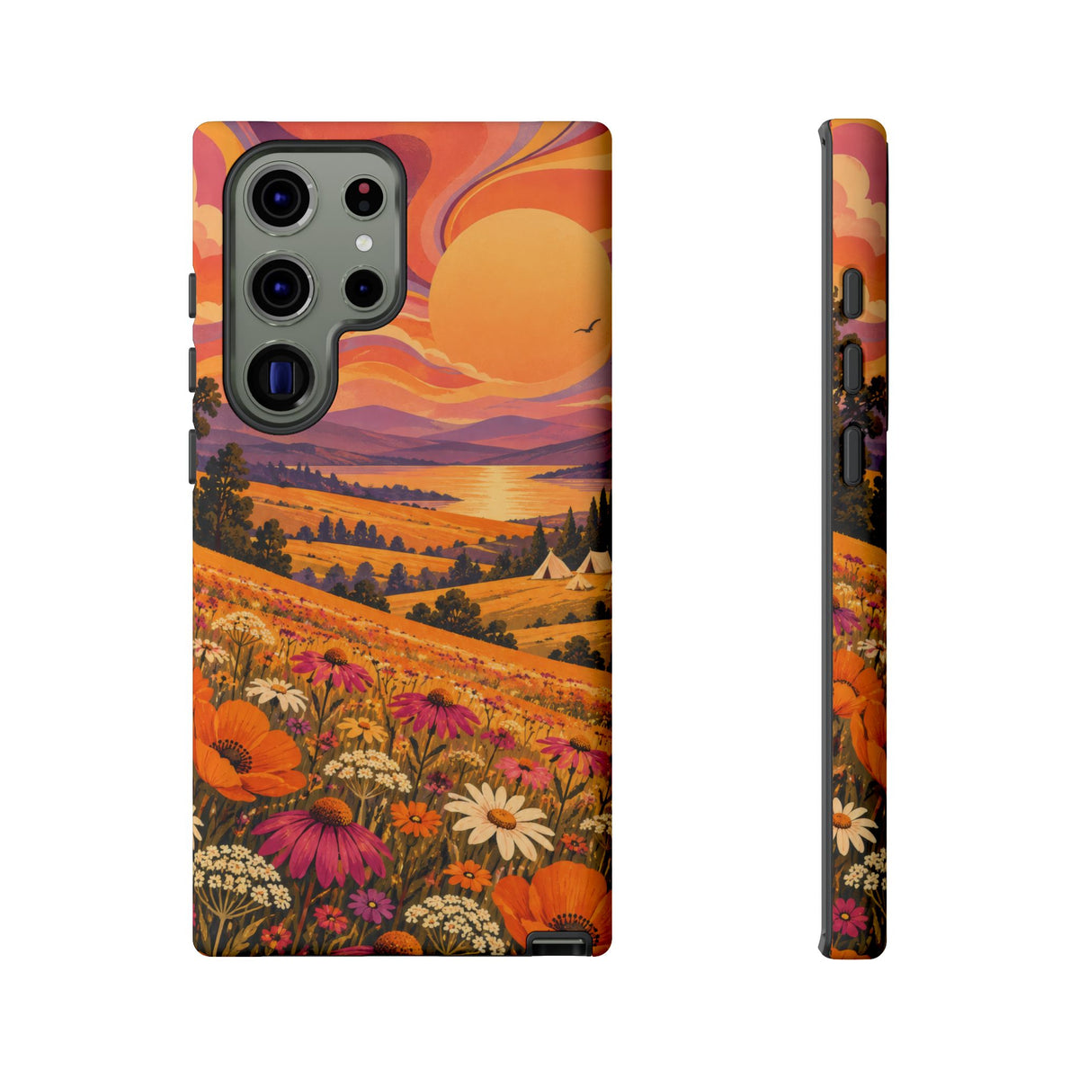 Golden Field Reverie Samsung Galaxy Tough Case | sixties festival