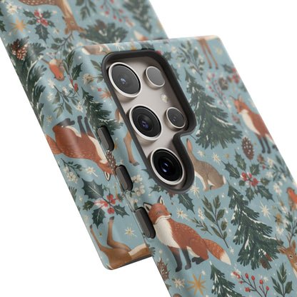 Winter Woodland Gathering Samsung Galaxy Tough Case | woodland christmas