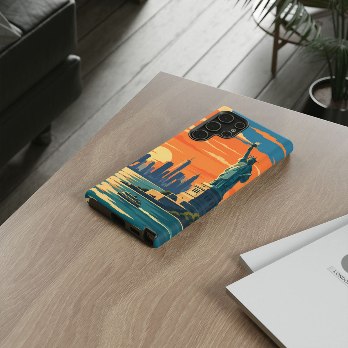 New York City — Harbor Liberty Samsung Galaxy Tough Case