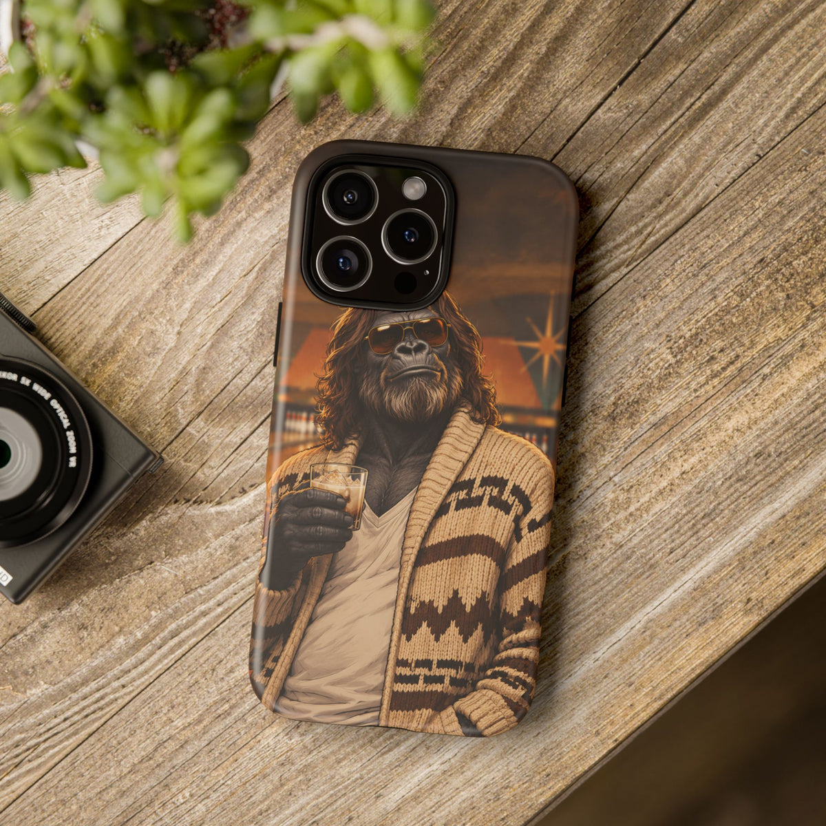Cardigan Gorilla iPhone Tough Case | The Primate Abides