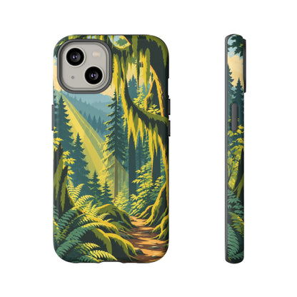 Hoh Rain Forest — Mosslight iPhone Tough Case