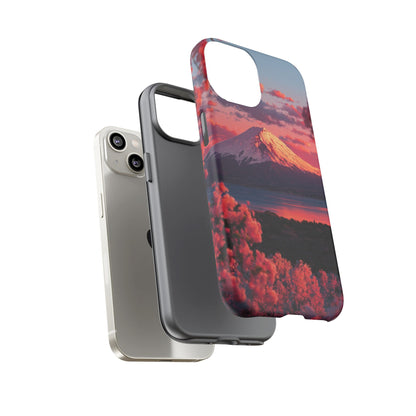 Fuji Rose Horizon iPhone Tough Phone Case