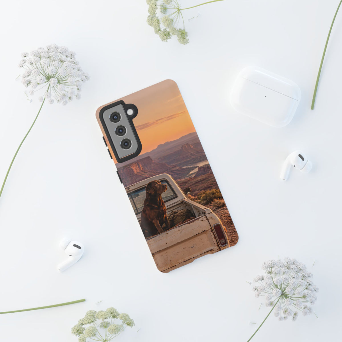Desert Tailgate Companion Samsung Galaxy Tough Case | labrador