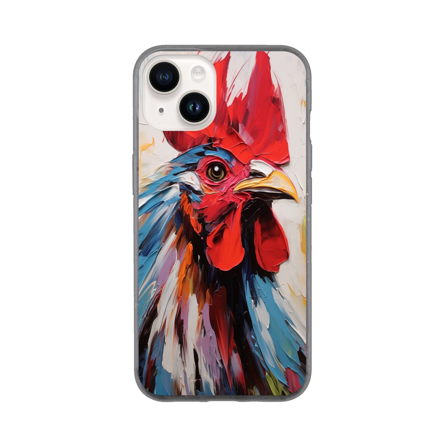 iPhone Case - Rooster Vibrant Vigilance