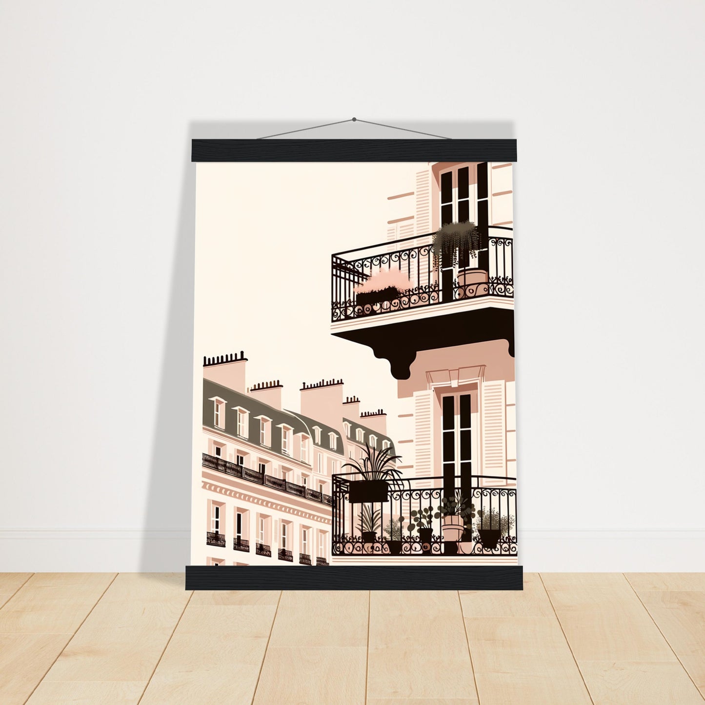 Wall Art - Balcony Bliss in Paris
