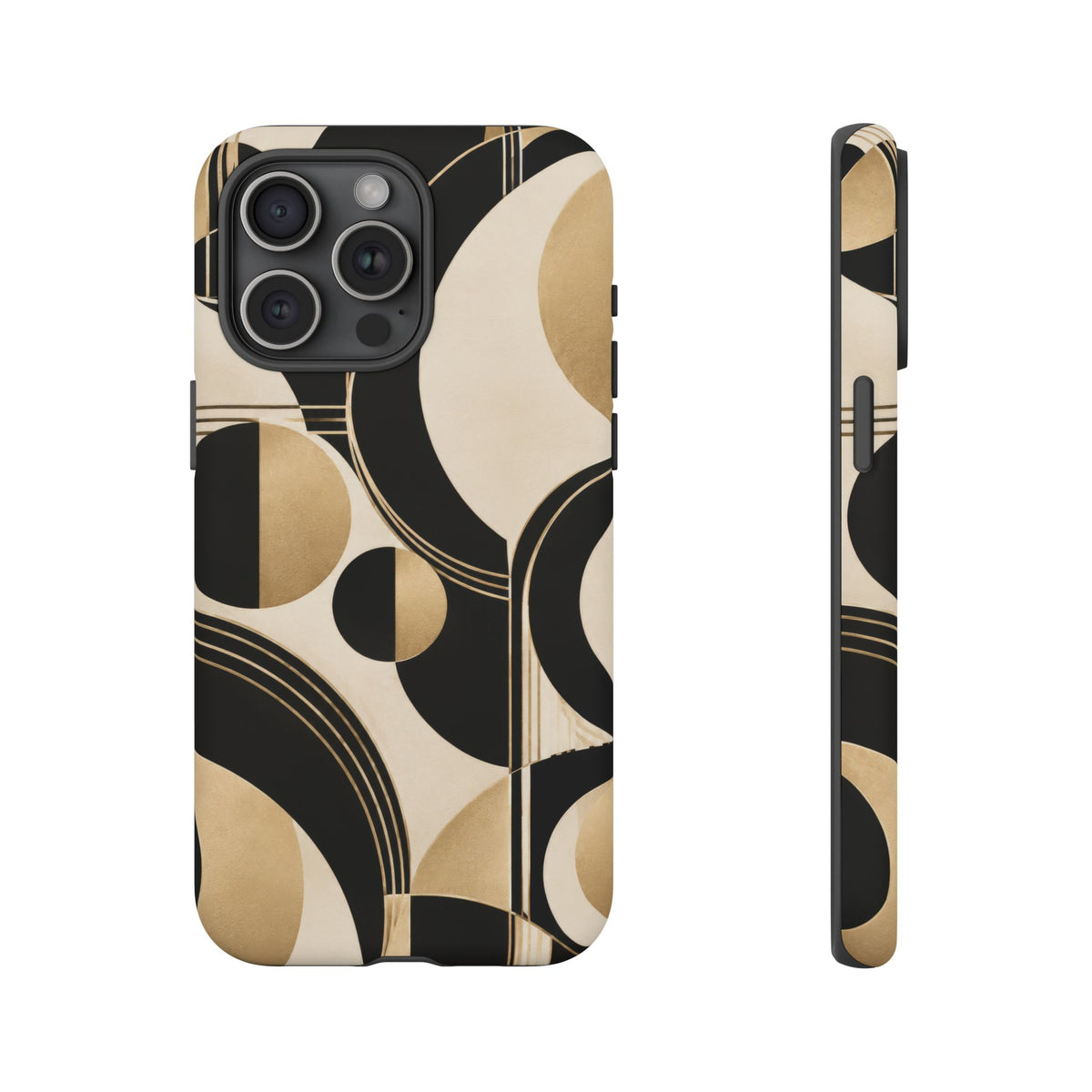 Pearl Orbit iPhone Tough Case | art deco