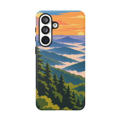 Great Smoky Mountains — Morning Veils Samsung Galaxy Tough Case