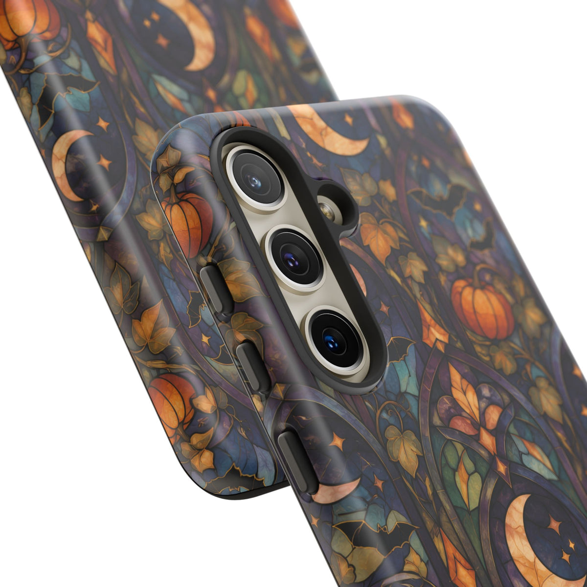 Amber Moon Window Samsung Galaxy Tough Case | celestial halloween