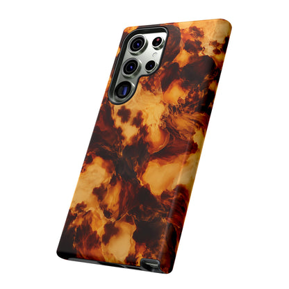 Amber Marble Samsung Galaxy Tough Case | Amber Mosaic