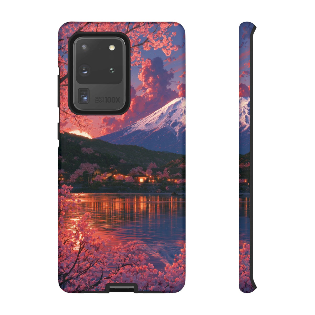 Sakura Lakeside Village Samsung Galaxy Tough Phone Case