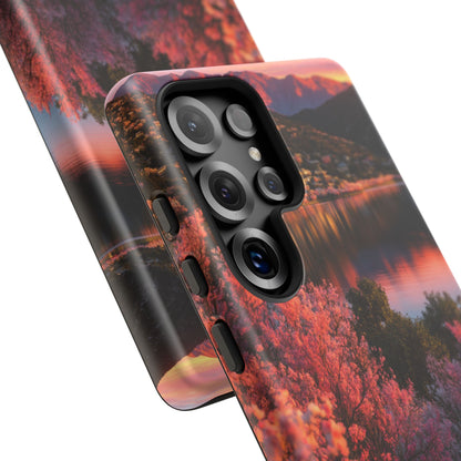 Alpine Bloom Lake Samsung Galaxy Tough Phone Case