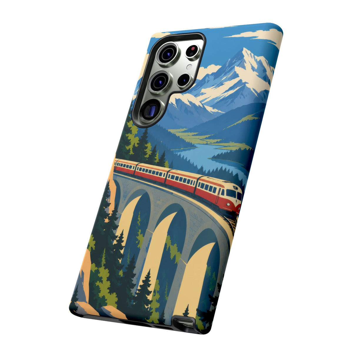 Travel by Train — Alpine Express Samsung Galaxy Tough Case | train travel