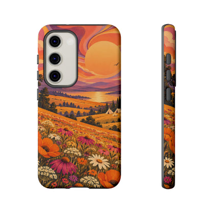 Golden Field Reverie Samsung Galaxy Tough Case | sixties festival