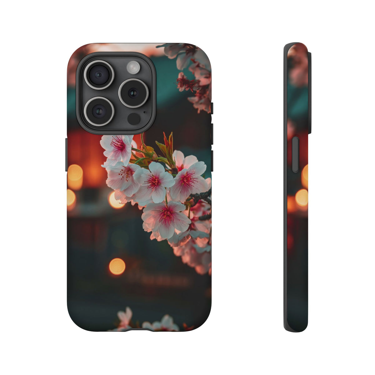 Kyoto Blossom Lanterns iPhone Tough Phone Case