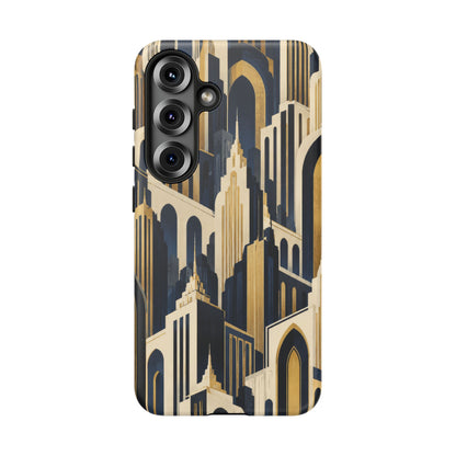 Midnight Metropolis Samsung Galaxy Tough Case | art deco