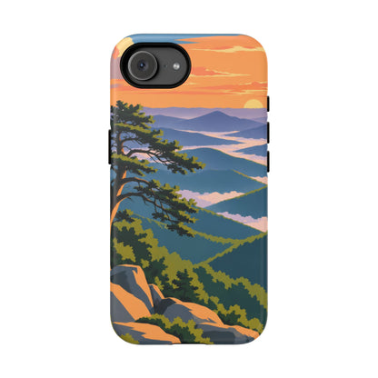 Shenandoah — Blue Hour Ridges iPhone Tough Case