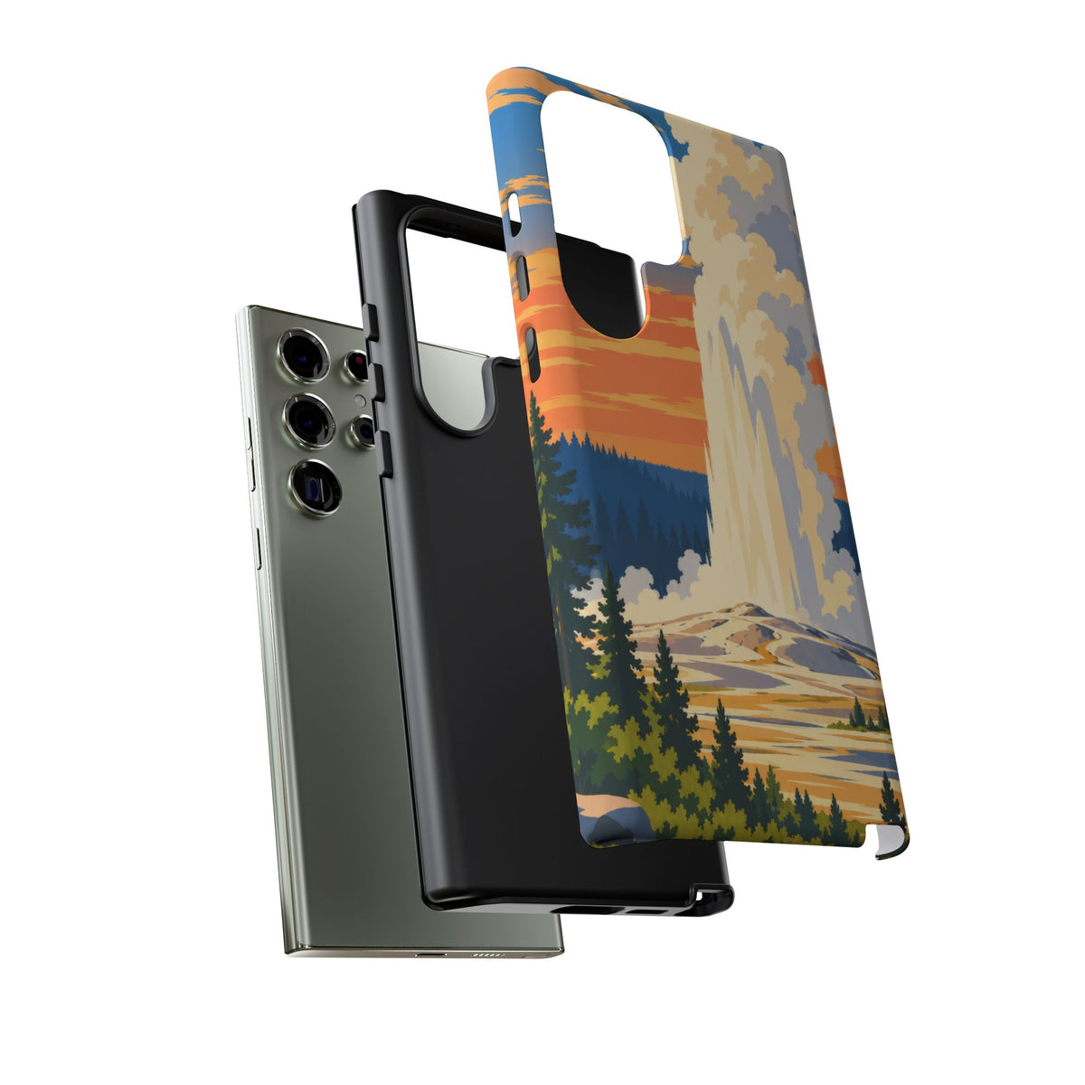Yellowstone — Geyser Dawn Samsung Galaxy Tough Case