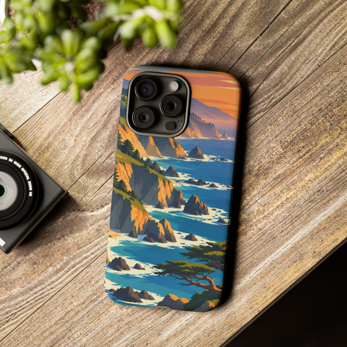 Big Sur — Cypress Coast iPhone Tough Case