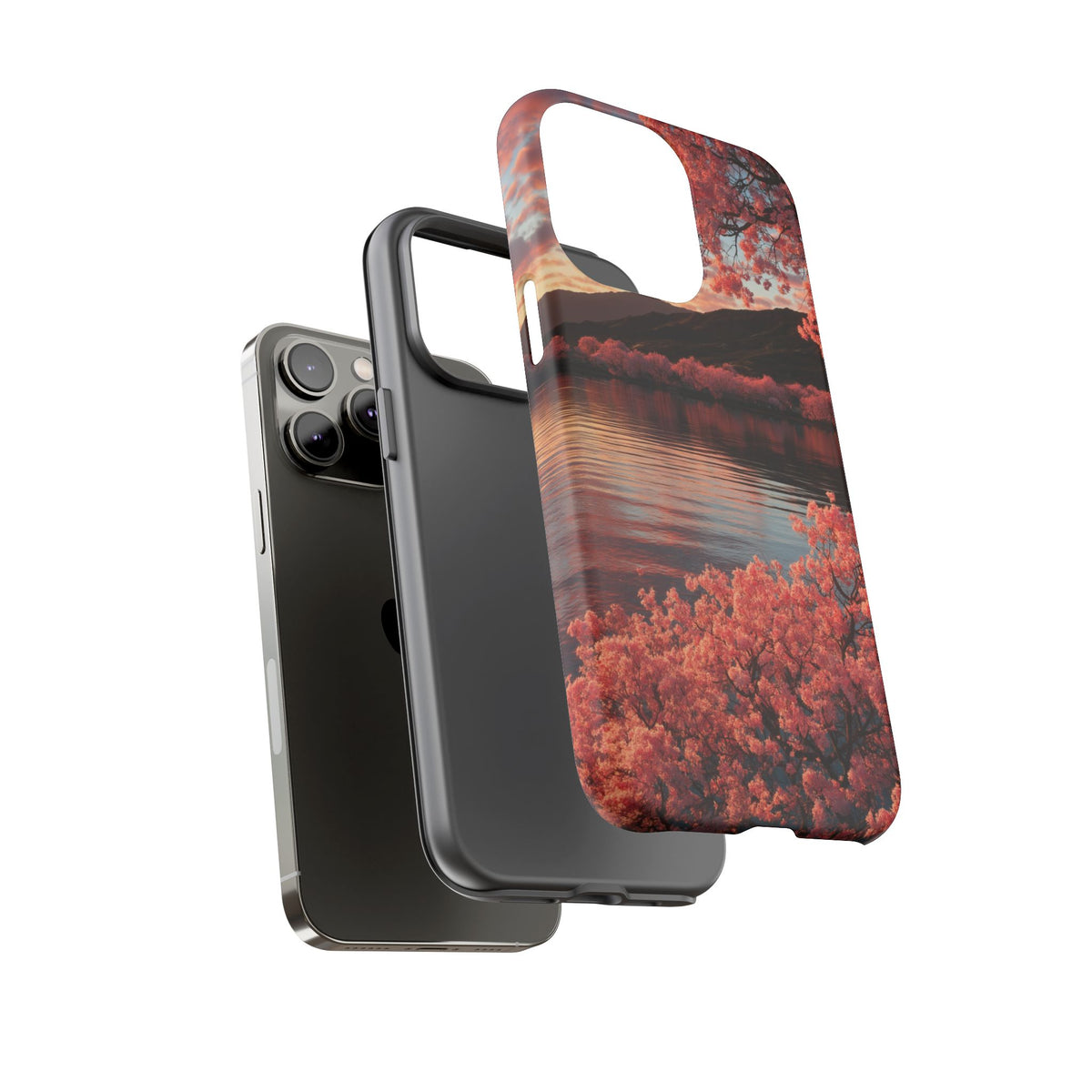 Blossom Shore iPhone Tough Phone Case