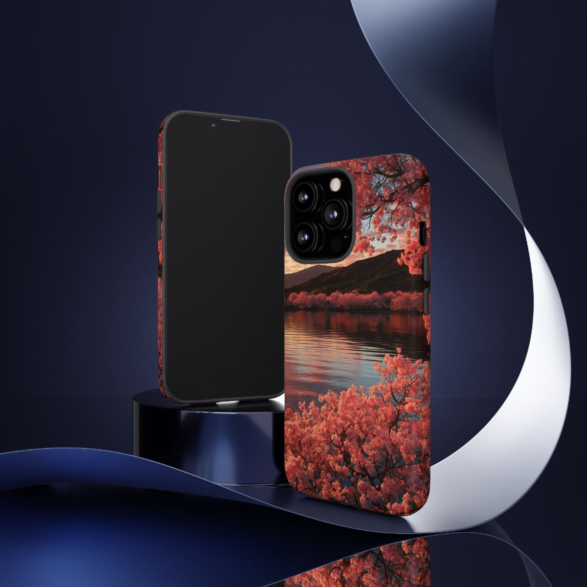 Blossom Shore iPhone Tough Phone Case