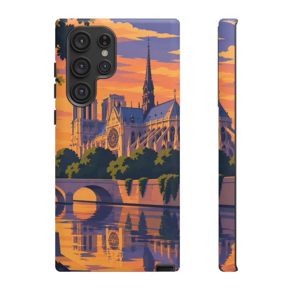 Notre Dame — Cathedral Twilight Samsung Galaxy Tough Case