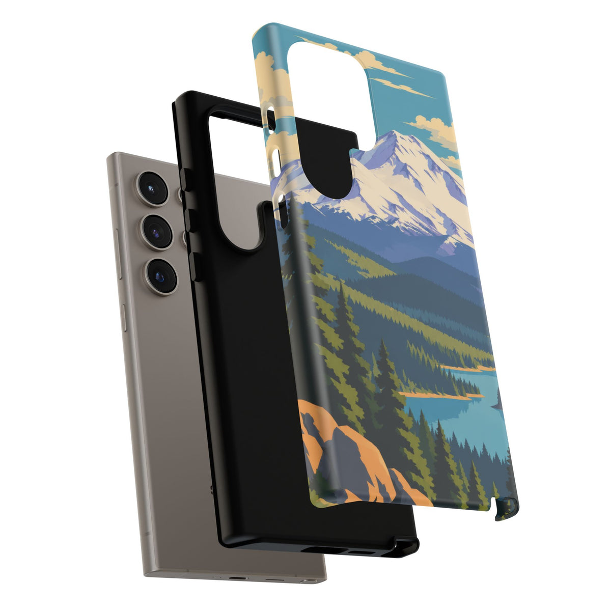 Mount Shasta — Snowlight Samsung Galaxy Tough Case