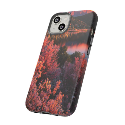 Alpine Bloom Lake iPhone Tough Phone Case