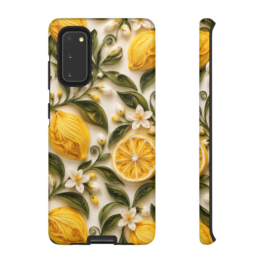 Citrus Conservatory Samsung Galaxy Tough Case | Lemon Pattern