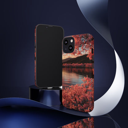 Blossom Shore iPhone Tough Phone Case