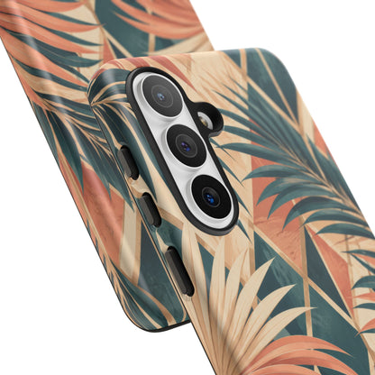 Coral Palm Pavilion Samsung Galaxy Tough Case | art deco