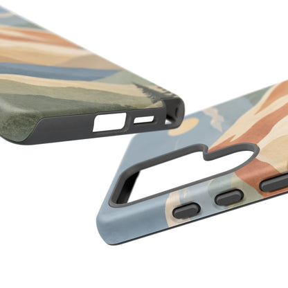 Sandstone Horizon Samsung Galaxy Tough Case | sandstone mountains