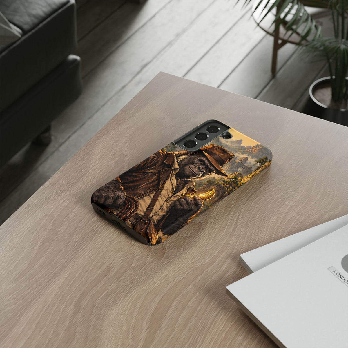 Adventure Gorilla Samsung Galaxy Tough Case | Temple of Bananas