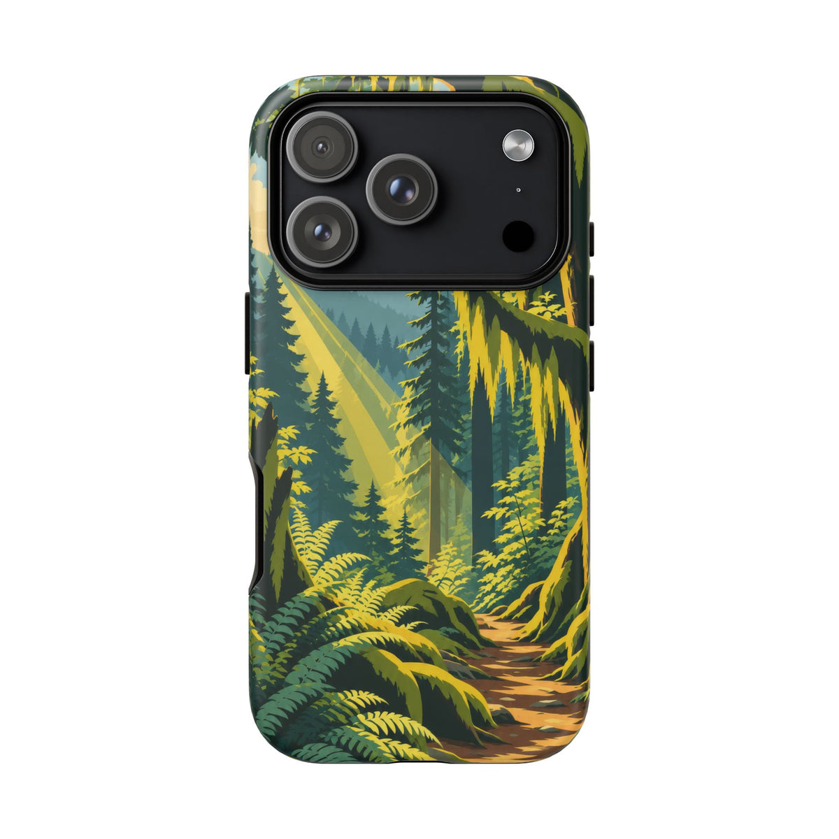 Hoh Rain Forest — Mosslight iPhone Tough Case