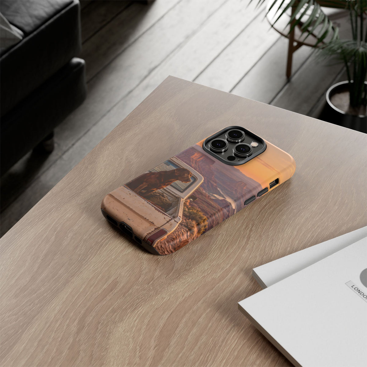Desert Tailgate Companion iPhone Tough Case | labrador