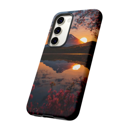 Fuji Golden Reflection Samsung Galaxy Tough Phone Case