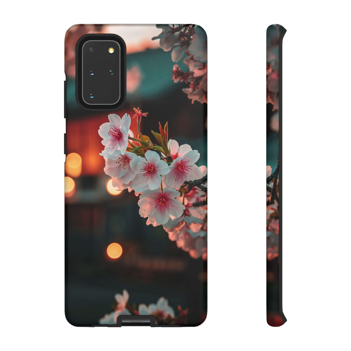 Kyoto Blossom Lanterns Samsung Galaxy Tough Phone Case