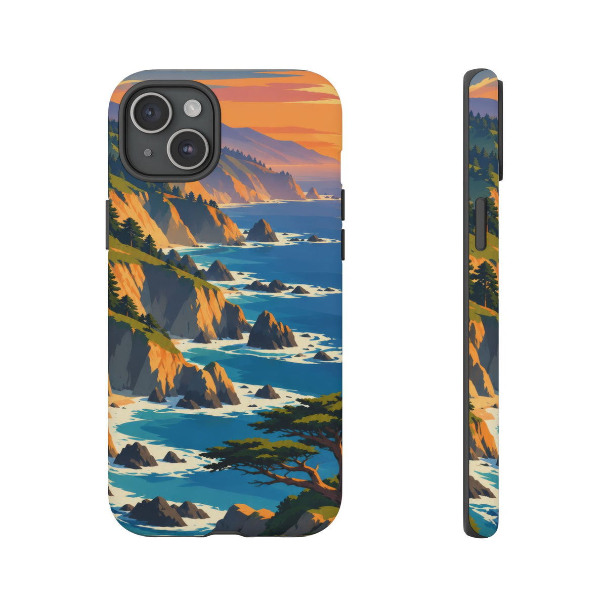 Big Sur — Cypress Coast iPhone Tough Case