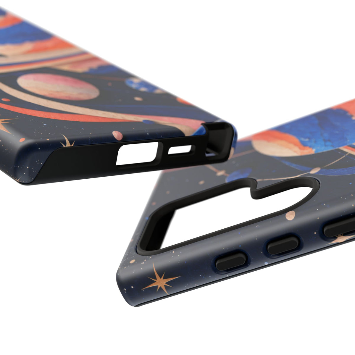 Cosmic Cut Paper Samsung Galaxy Tough Case | modern space
