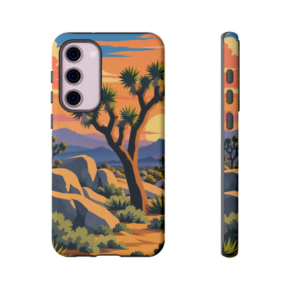 Joshua Tree — Desert Silhouettes Samsung Galaxy Tough Case