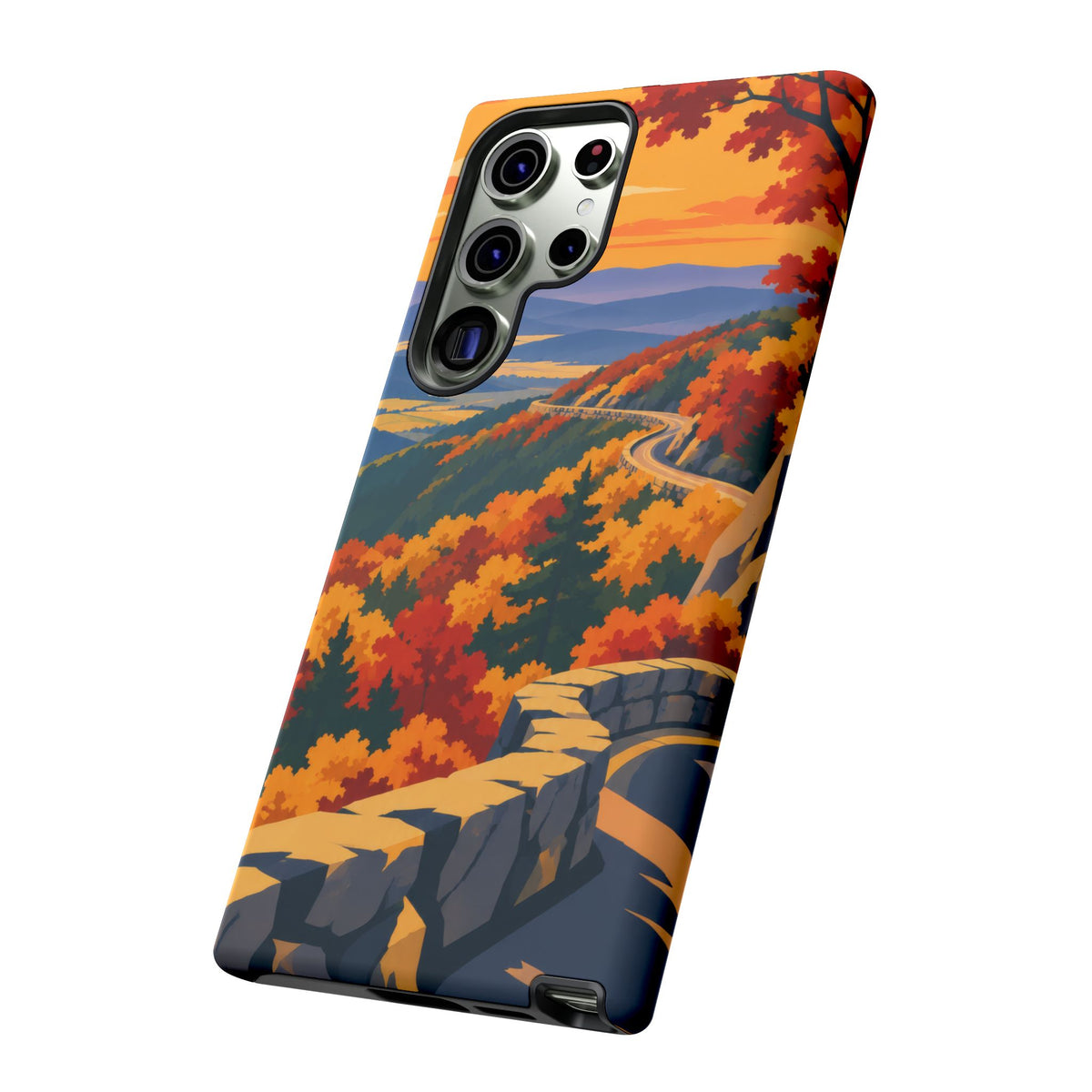 Skyline Drive — Overlook Gold Samsung Galaxy Tough Case