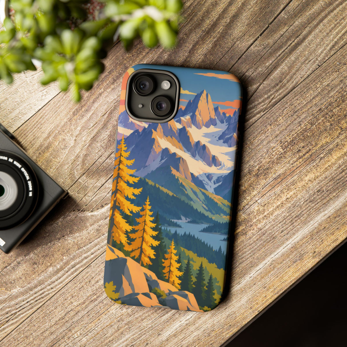 Cascades — Alpine Spires iPhone Tough Case