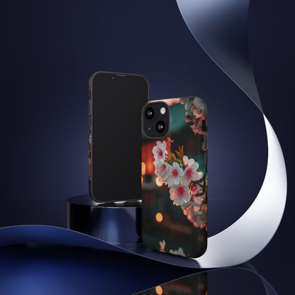 Kyoto Blossom Lanterns iPhone Tough Phone Case