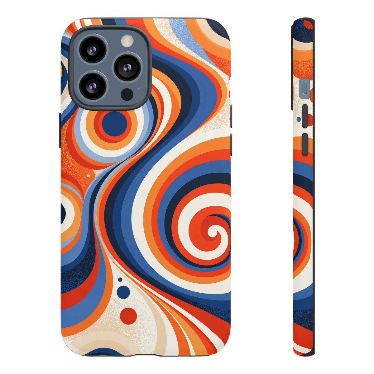 Electric Orbit iPhone Tough Phone Case