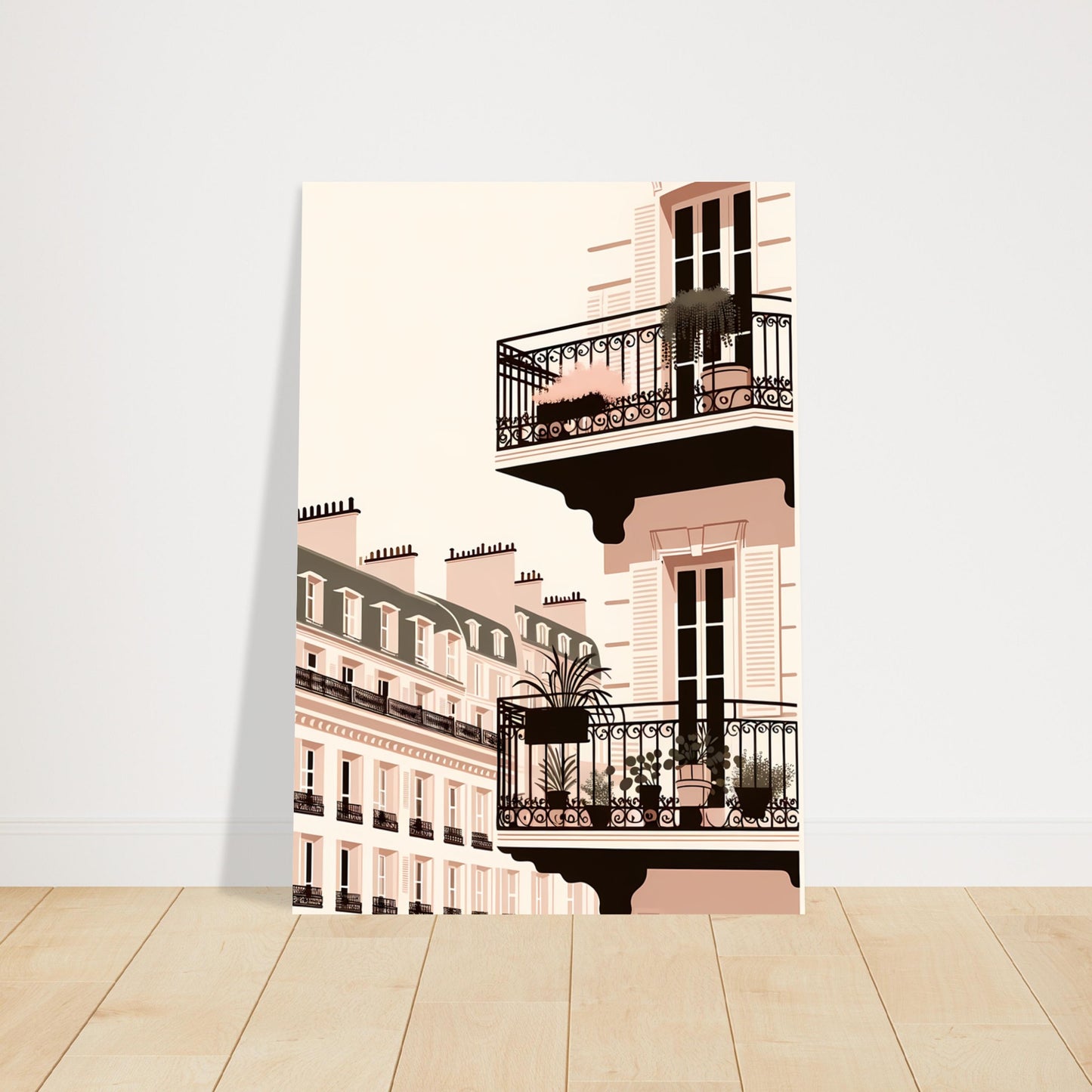 Wall Art - Balcony Bliss in Paris