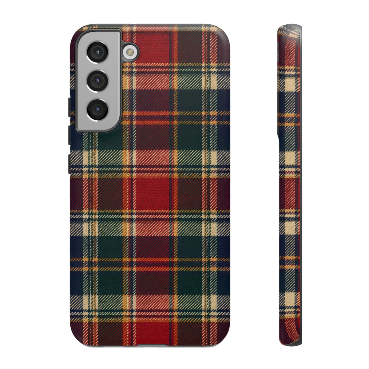 Highland Holiday Samsung Galaxy Tough Case | christmas plaid